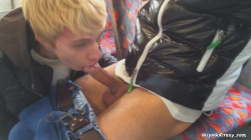 Cock Love On The Tram.  Public BJ! Screencap 15 on sinx.preview.netperv.com