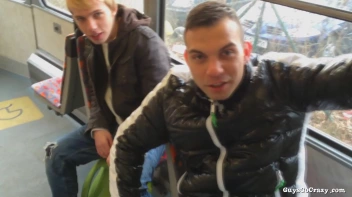 Cock Love On The Tram.  Public BJ! Screencap 18 on sinx.preview.netperv.com