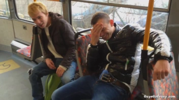 Cock Love On The Tram.  Public BJ! Screencap 24 on sinx.preview.netperv.com