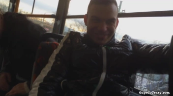 Cock Love On The Tram.  Public BJ! Screencap 30 on sinx.preview.netperv.com