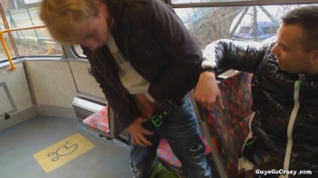 Cock Love On The Tram.  Public BJ! Screencap 32 on sinx.preview.netperv.com