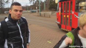 Cock Love On The Tram.  Public BJ! Screencap 34 on sinx.preview.netperv.com