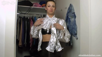 Big Tittied Brunette's Clothes Shredding Saga - Cam 2 Screencap 31 on sinx.preview.netperv.com
