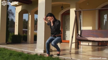 MILF Pisses Herself On The Porch Screencap 32 on sinx.preview.netperv.com