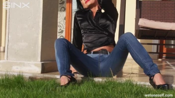MILF Pisses Herself On The Porch Screencap 35 on sinx.preview.netperv.com