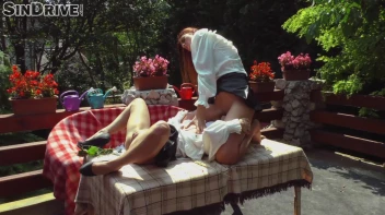 Botanic Babe Banging: A Lesson in Biology Turns Into A Lesson In Lesbian Love - Sweet Great Outdoors Screencap 73 on sinx.preview.netperv.com