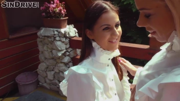 Botanic Babe Banging: A Lesson in Biology Turns Into A Lesson In Lesbian Love - Sweet Great Outdoors Screencap 16 on sinx.preview.netperv.com