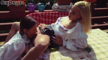 Botanic Babe Banging: A Lesson in Biology Turns Into A Lesson In Lesbian Love - Sweet Great Outdoors Screencap 32 on sinx.preview.netperv.com