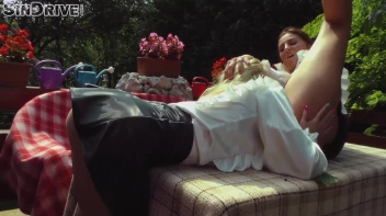 Botanic Babe Banging: A Lesson in Biology Turns Into A Lesson In Lesbian Love - Sweet Great Outdoors Screencap 47 on sinx.preview.netperv.com