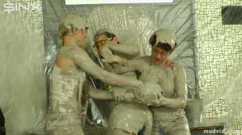 Naughty construction girls get messy with plaster Screencap 61 on sinx.preview.netperv.com