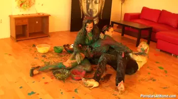 Eurobabes Wet And Messy Paint Party Screencap 54 on sinx.preview.netperv.com