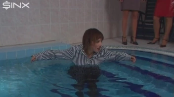 Bitchy Clothed Girls Take A Dip Screencap 18 on sinx.preview.netperv.com