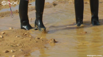 Muddy Catfight Leaves Stable Girls Wet And Messy Screencap 11 on sinx.preview.netperv.com