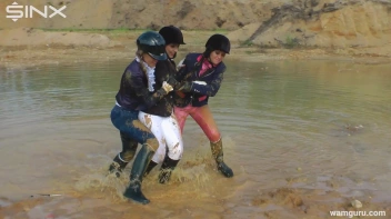 Muddy Catfight Leaves Stable Girls Wet And Messy Screencap 40 on sinx.preview.netperv.com