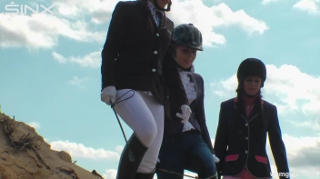 Muddy Catfight Leaves Stable Girls Wet And Messy Screencap 6 on sinx.preview.netperv.com