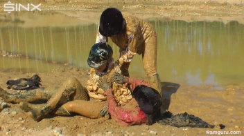 Muddy Catfight Leaves Stable Girls Wet And Messy Screencap 62 on sinx.preview.netperv.com