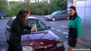 Satin Freaks Messy Carwash Screencap 21 on sinx.preview.netperv.com