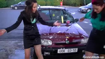 Satin Freaks Messy Carwash Screencap 26 on sinx.preview.netperv.com