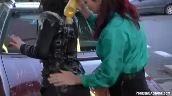 Satin Freaks Messy Carwash Screencap 42 on sinx.preview.netperv.com