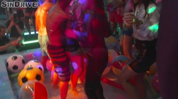 Delicious Double Fuck Face For This Shiny Backstage Slut! Screencap 2 on sinx.preview.netperv.com