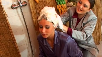 Pretty Blonde Is Soaked While Getting Hair Washed Screencap 31 on sinx.preview.netperv.com