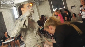 Muddy Wrestling: Sexy Nurse vs. Beauty In Black Screencap 25 on sinx.preview.netperv.com