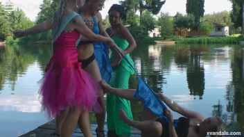 Beauty queens catfight in a lake - Cam 2 Screencap 89 on sinx.preview.netperv.com