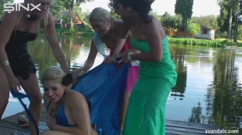 Beauty queens catfight in a lake - Cam 2 Screencap 91 on sinx.preview.netperv.com