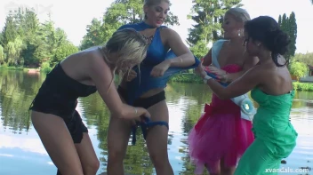 Beauty queens catfight in a lake - Cam 2 Screencap 92 on sinx.preview.netperv.com