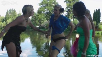 Beauty queens catfight in a lake - Cam 2 Screencap 94 on sinx.preview.netperv.com