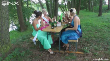 Beauty queens catfight in a lake - Cam 2 Screencap 1 on sinx.preview.netperv.com