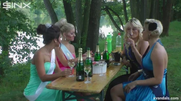 Beauty queens catfight in a lake - Cam 2 Screencap 10 on sinx.preview.netperv.com