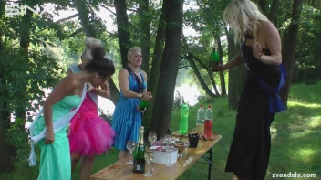 Beauty queens catfight in a lake - Cam 2 Screencap 20 on sinx.preview.netperv.com