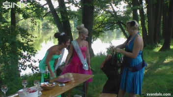 Beauty queens catfight in a lake - Cam 2 Screencap 21 on sinx.preview.netperv.com