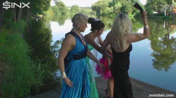 Beauty queens catfight in a lake - Cam 2 Screencap 36 on sinx.preview.netperv.com