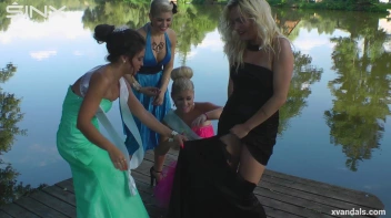 Beauty queens catfight in a lake - Cam 2 Screencap 39 on sinx.preview.netperv.com