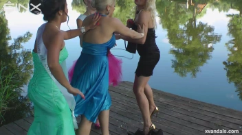Beauty queens catfight in a lake - Cam 2 Screencap 40 on sinx.preview.netperv.com