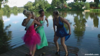 Beauty queens catfight in a lake - Cam 2 Screencap 46 on sinx.preview.netperv.com