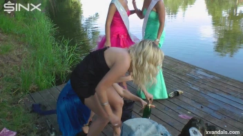 Beauty queens catfight in a lake - Cam 2 Screencap 47 on sinx.preview.netperv.com