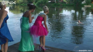 Beauty queens catfight in a lake - Cam 2 Screencap 49 on sinx.preview.netperv.com