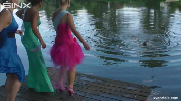 Beauty queens catfight in a lake - Cam 2 Screencap 50 on sinx.preview.netperv.com