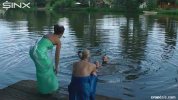 Beauty queens catfight in a lake - Cam 2 Screencap 52 on sinx.preview.netperv.com