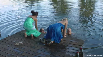 Beauty queens catfight in a lake - Cam 2 Screencap 53 on sinx.preview.netperv.com