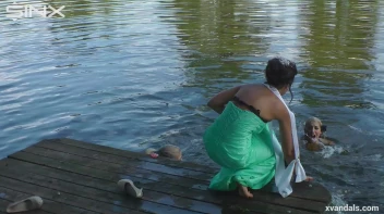 Beauty queens catfight in a lake - Cam 2 Screencap 56 on sinx.preview.netperv.com