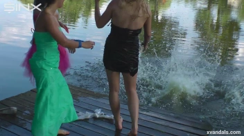 Beauty queens catfight in a lake - Cam 2 Screencap 79 on sinx.preview.netperv.com