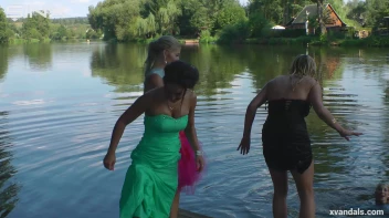 Beauty queens catfight in a lake - Cam 2 Screencap 80 on sinx.preview.netperv.com