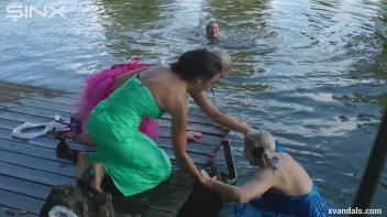 Beauty queens catfight in a lake - Cam 2 Screencap 82 on sinx.preview.netperv.com