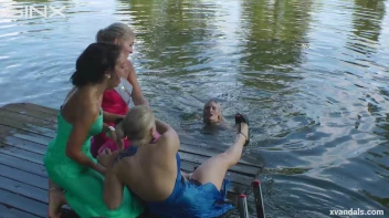 Beauty queens catfight in a lake - Cam 2 Screencap 83 on sinx.preview.netperv.com