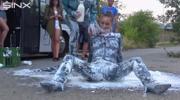 Bitchy Europeans Get Drenched In Milk Outside Screencap 40 on sinx.preview.netperv.com