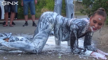 Bitchy Europeans Get Drenched In Milk Outside Screencap 46 on sinx.preview.netperv.com